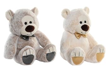 PELUCHE POLYESTER 30X28X36 OURS 2 ASSORTIS. PE203597 1