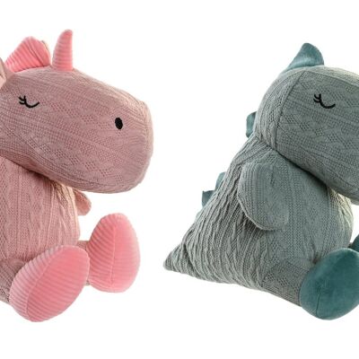 PELUCHE POLYESTER 15X25X25 2 ASSORTIMENTS. PE203604