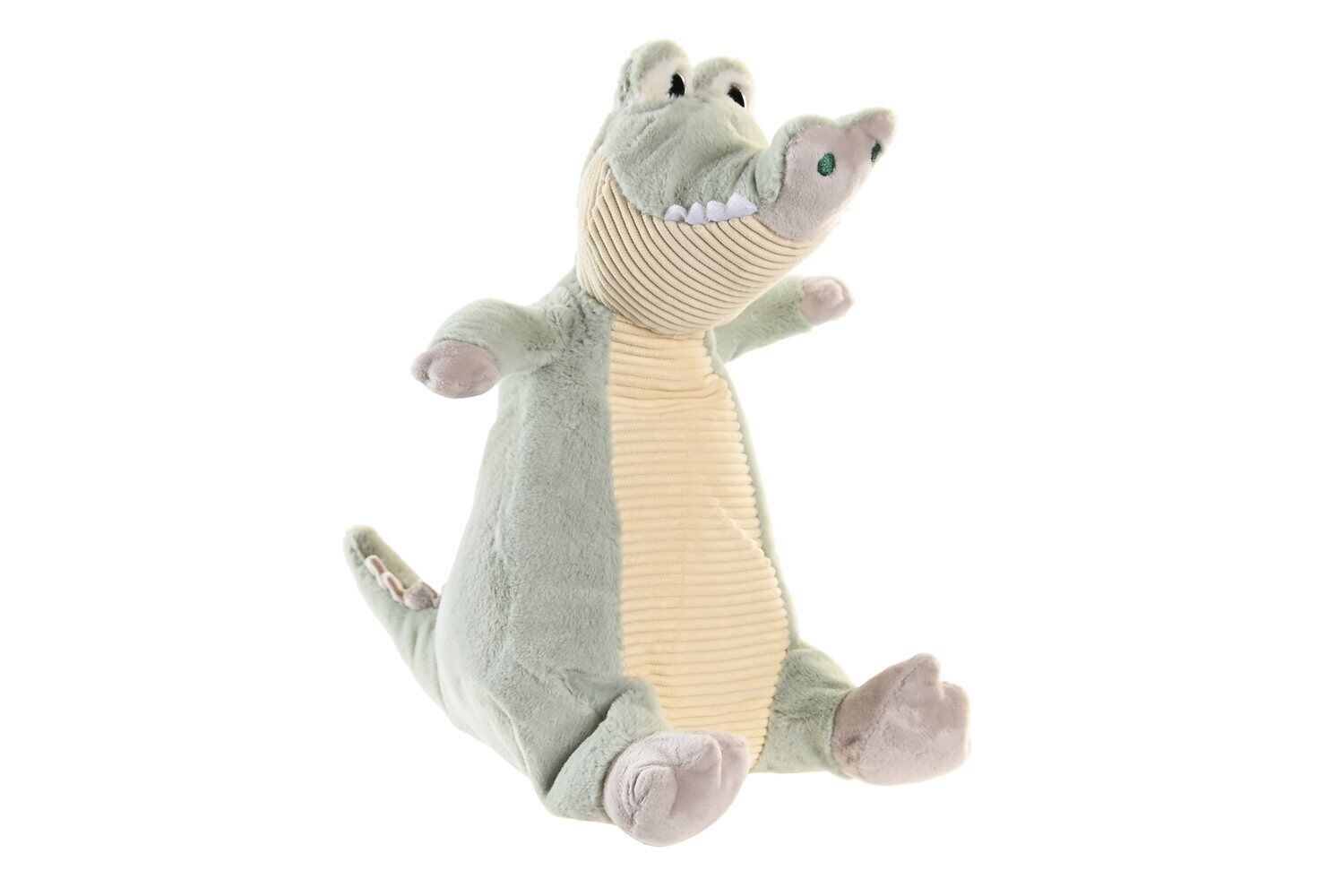 PELUCHE POLIESTERE 12X25X25 ALLIGATORE VERDE PE203608