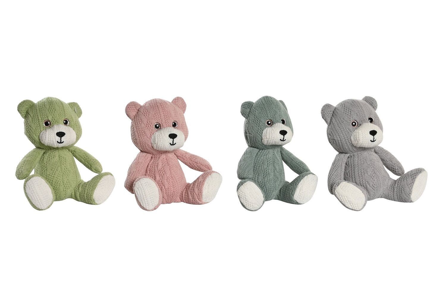 POLYESTER-TEDDY 10X10X14 BÄR 4 SORTIMENTE. PE205619