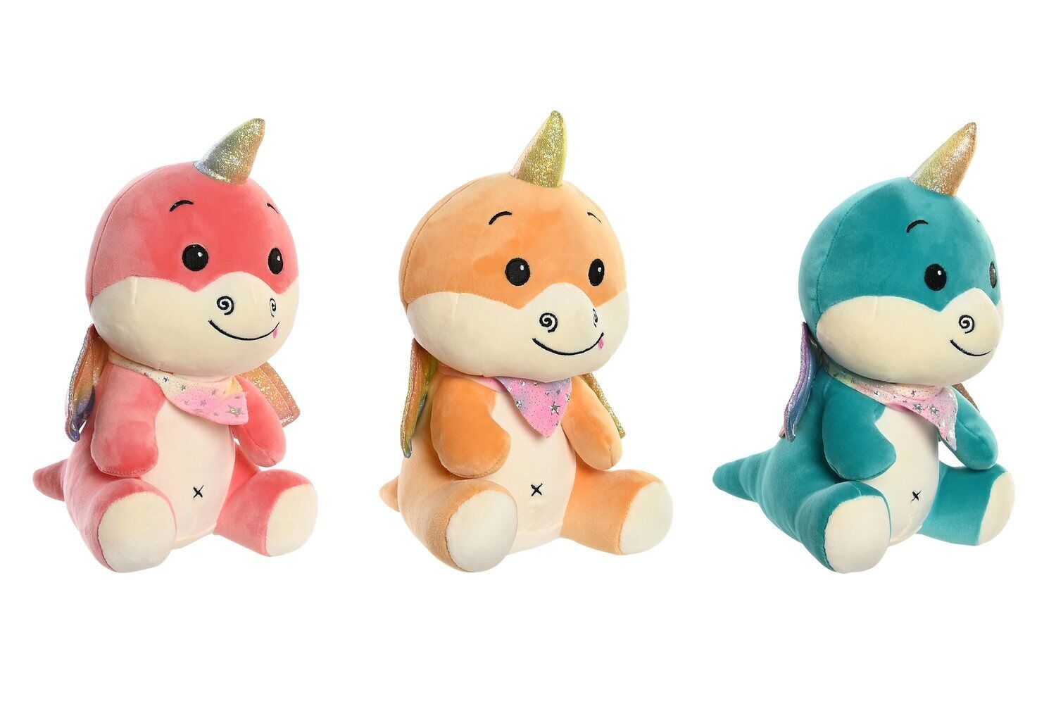 PELUCHE POLIESTERE 19X20X28 3 ASSORTIMENTI. PE205912