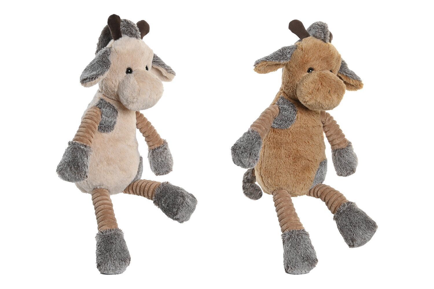 POLYESTER PLUSH 25X25X32 GIRAFFE 2 ASSORTED. PE206126