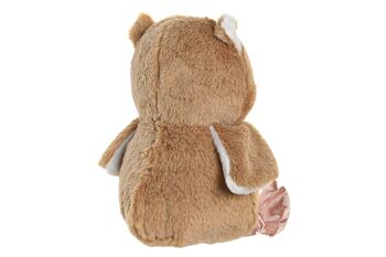 PELUCHE POLYESTER 15X15X23 CHOUETTE 3 ASSORTIMENTS. PE206129 3