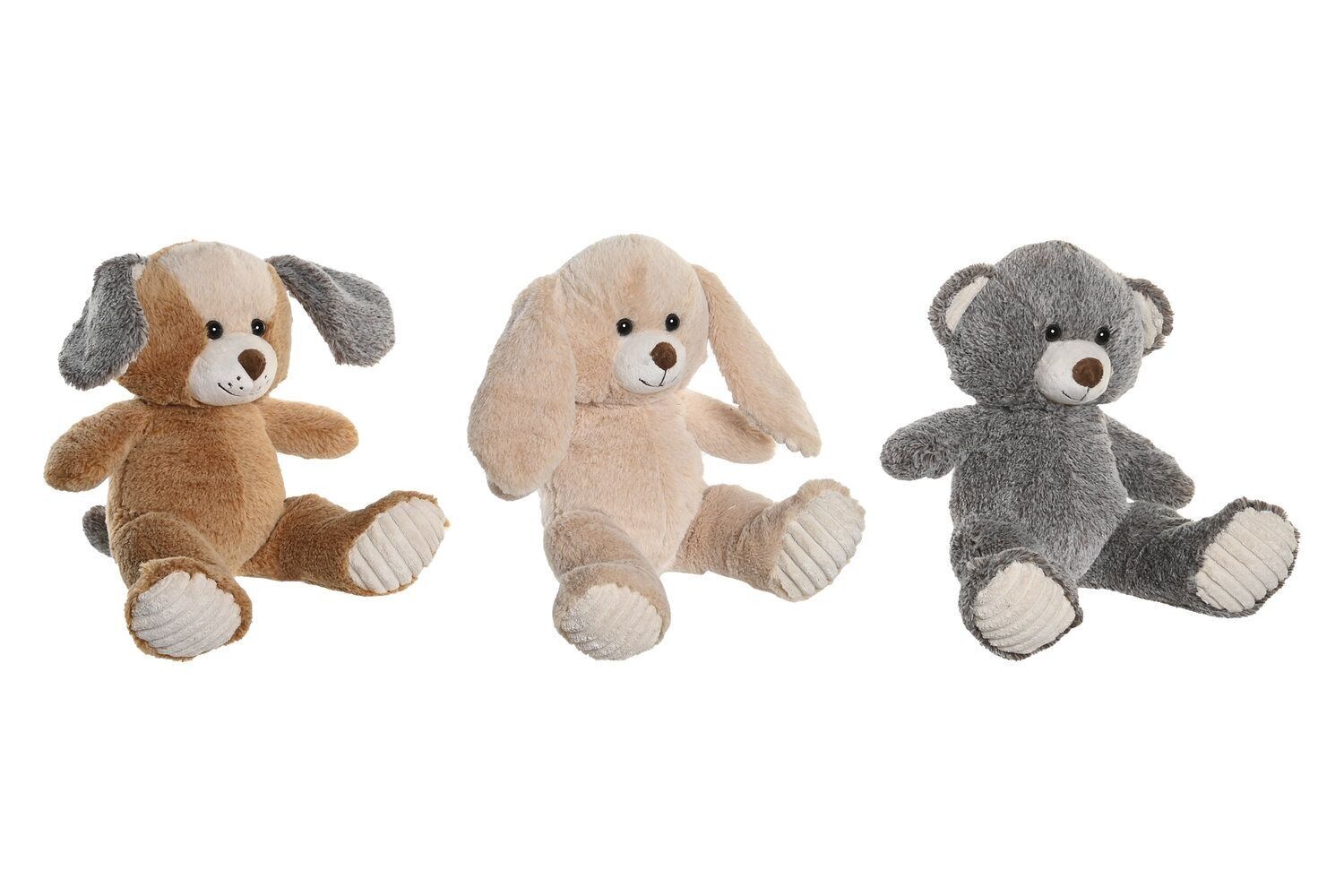 POLYESTER-STOFFTIER 20X20X25 3 SORTIMENTE. PE206130