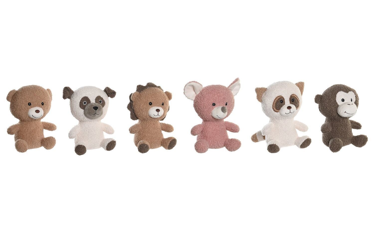 POLYESTER-STOFFTIER 15X15X24 6 SORTIMENTE. PE206134