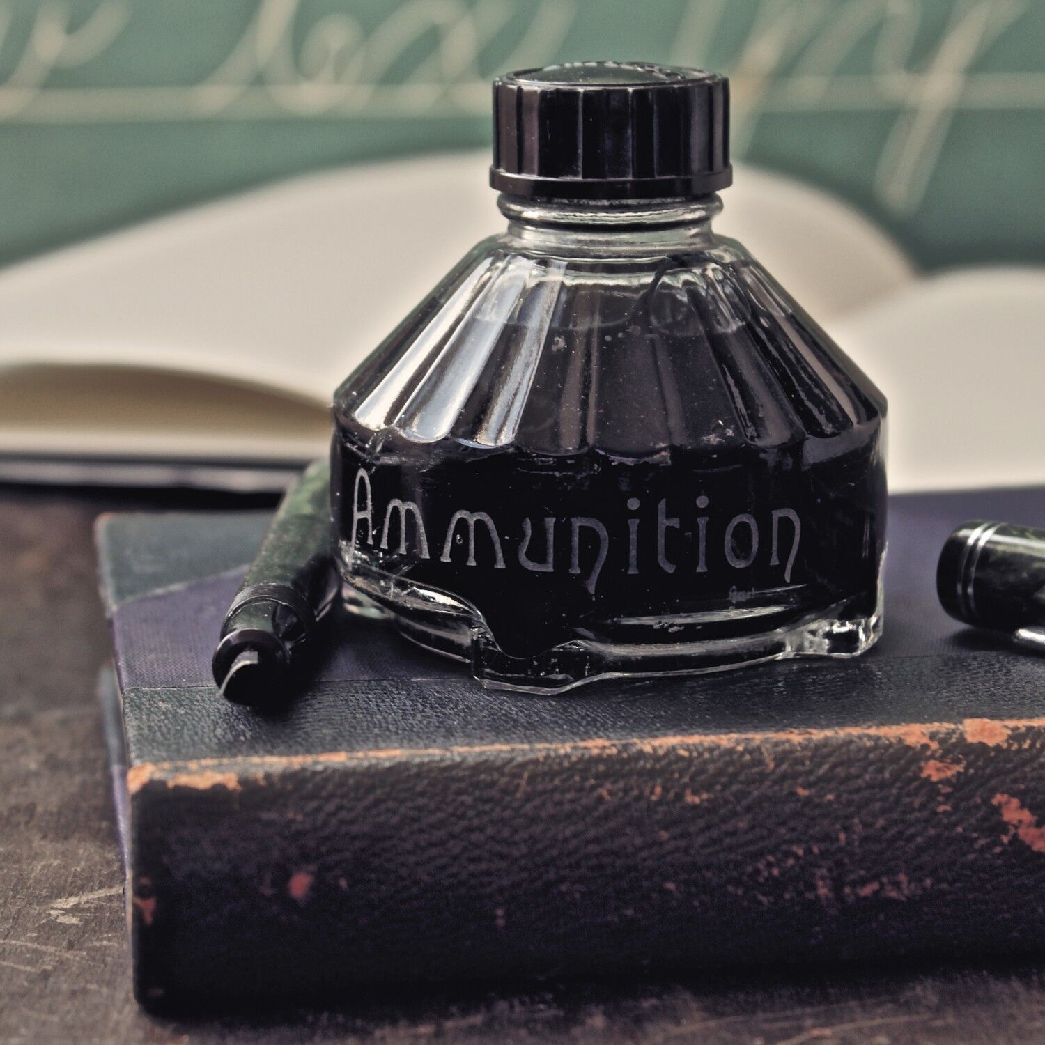 Munition leere Grußkarte