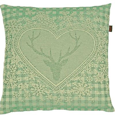 Decorative cushion for rooms approx. 42 x 42 cm Color 001 green