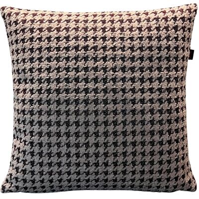 Decorative cushion puffy approx. 46 x 46 cm Color 003 burgundy
