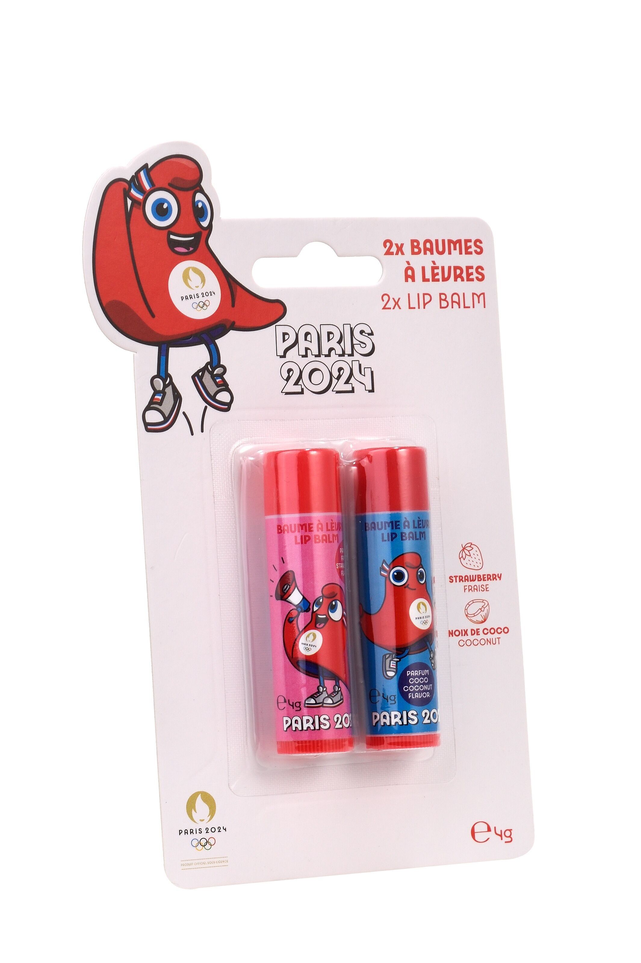 JO 2024, Baume à Lèvres, Soin des lèvres, Parfumés