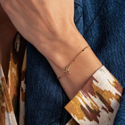 Savina bracelet - butterfly pendant