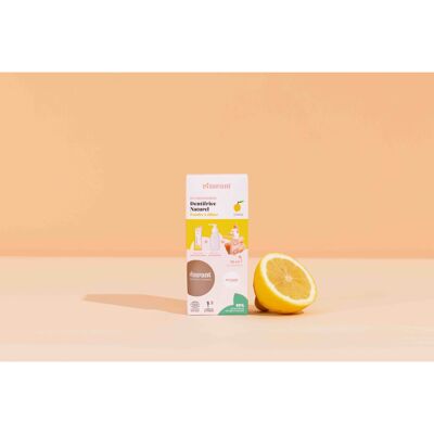 Lemon toothpaste discovery kit (1 bottle + 1 stick)