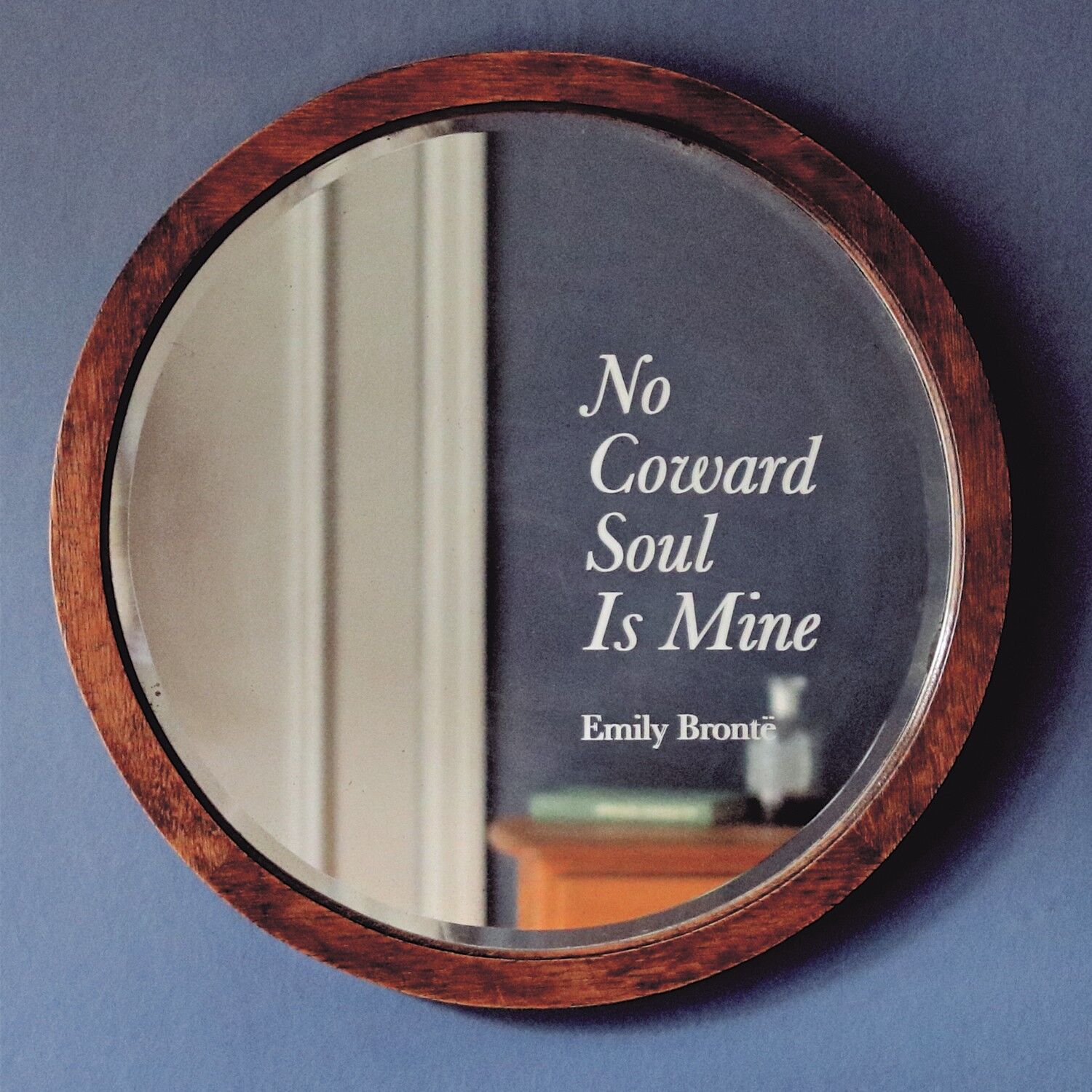 Sin alma cobarde tarjeta de saludos en blanco