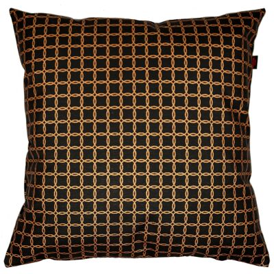 Decorative pillow circles approx. 46 x 46 cm Color 001 copper