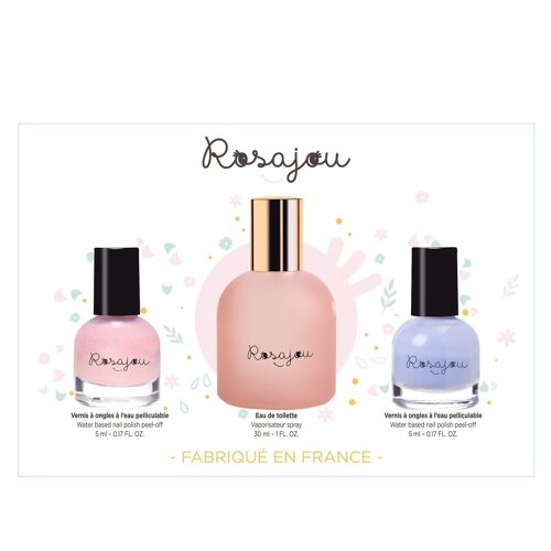 NOUVEAU - Coffret Eau de Toilette + 2 Vernis