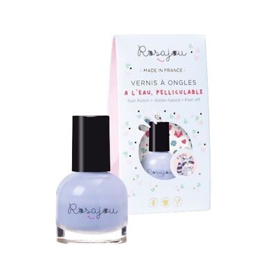 ROSAJOU - Vernis pour enfant à l'eau et pelliculable blanc nacré Perle