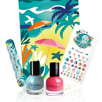 FEE X CORAIL pretty nail kit - Tropical