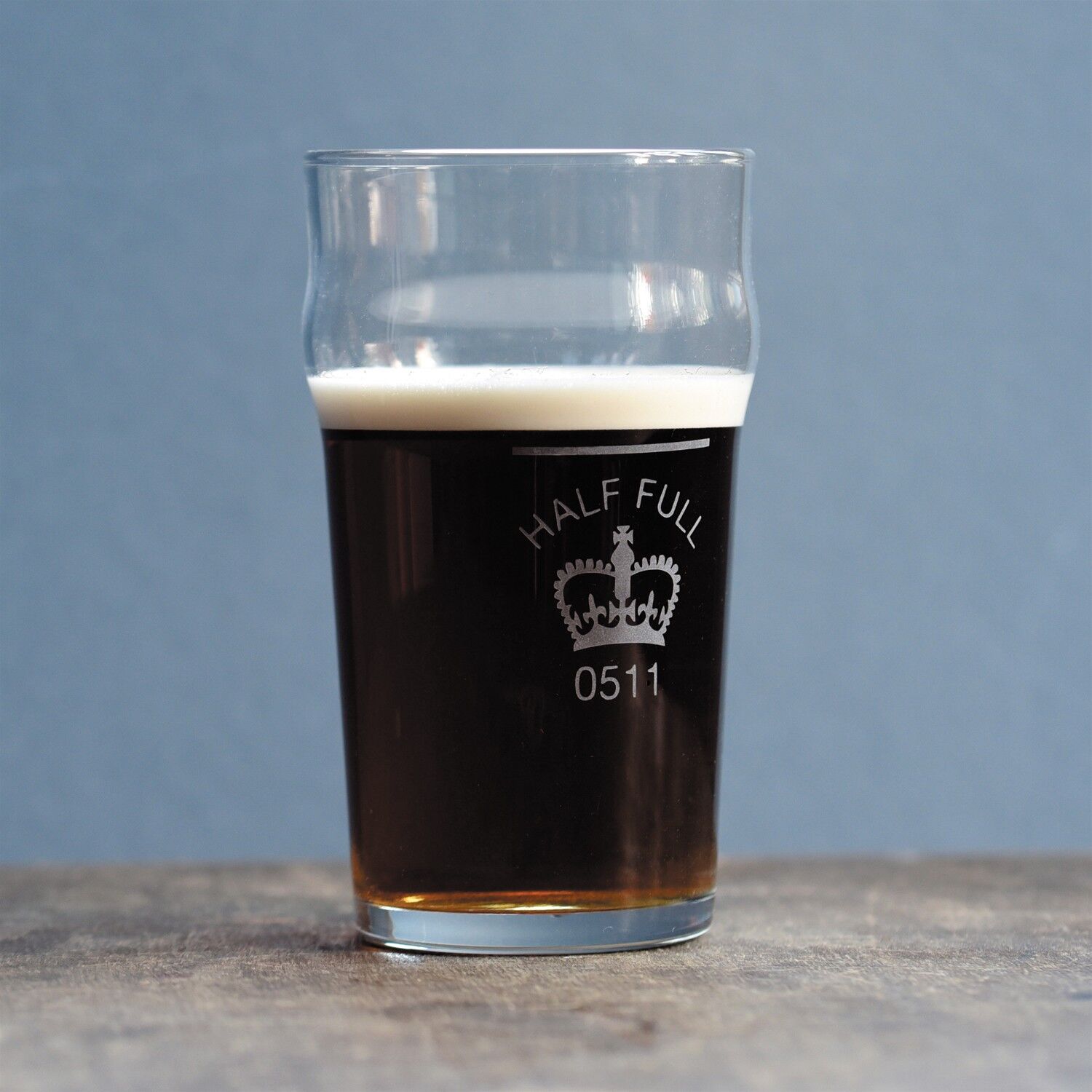 Biglietto di auguri vuoto mezzo pieno