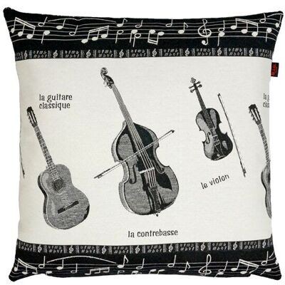 Decorative pillow violin approx. 47 x 47 cm Color 001 natural