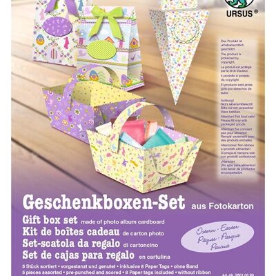 Geschenkboxen-Set "Ostern"
