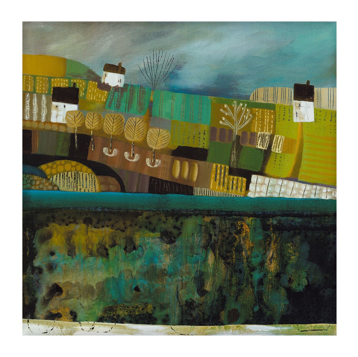 Un posto dove ripristinare i miei pensieri carta d'arte vuota