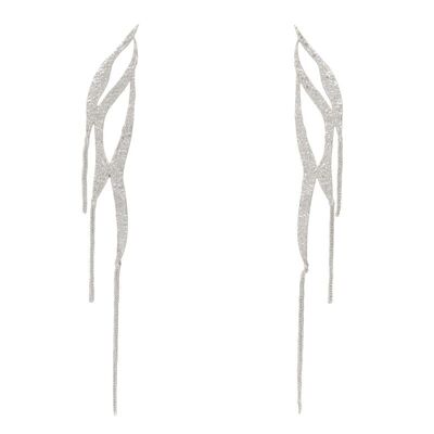 Delacour silver earrings