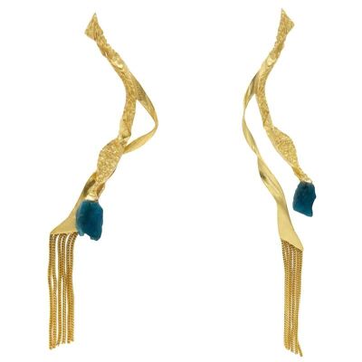 Blue Tunicata Earrings