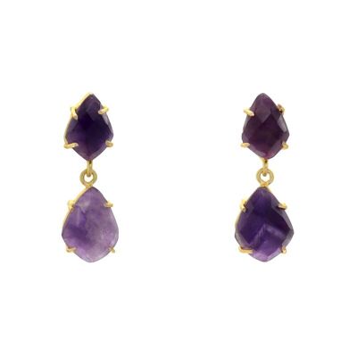Purple Troubadour Earrings