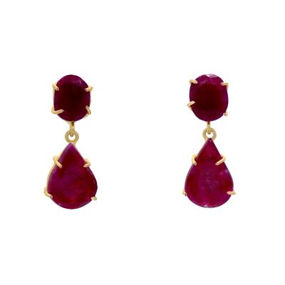 Ruby Troubadour Earrings