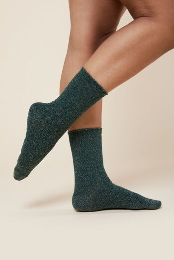 Chaussettes Lurex - Green Taille 36-41 4