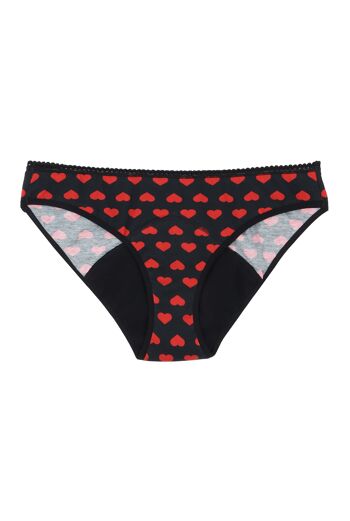 Culotte menstruelle - Flux abondant | Big Love Black 11