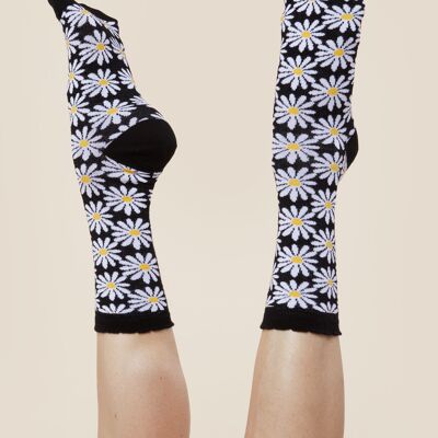 Socken aus Bio-Baumwolle – Marguerite Black