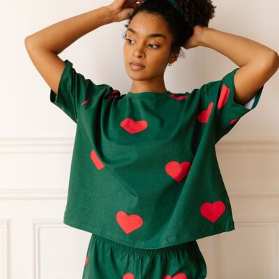 Organic cotton pajamas - Big Love Forest