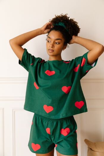 Pyjama coton BIO - Big Love Forest 1