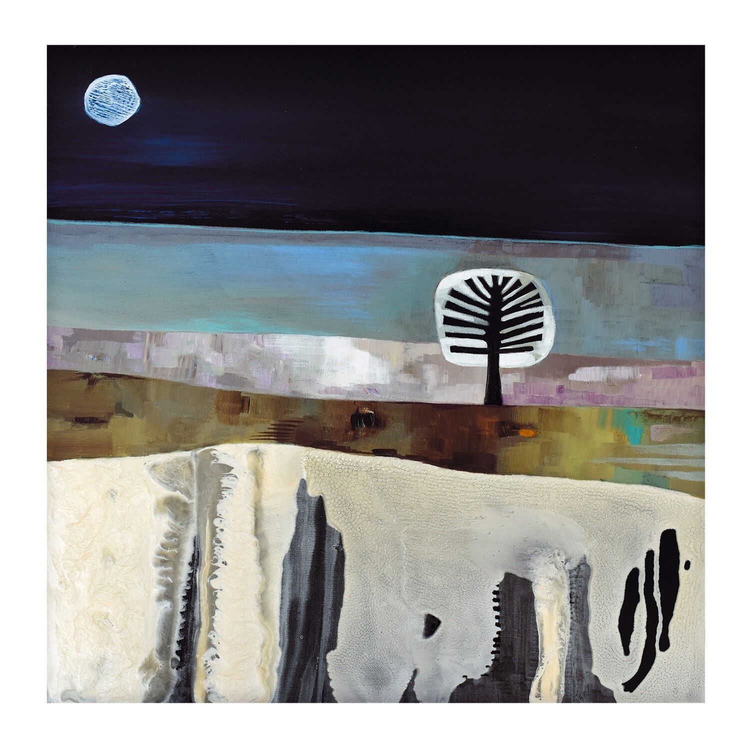 Addio alla carta d'arte vuota della luna