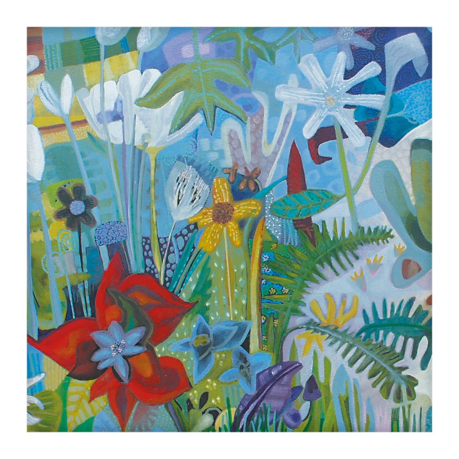 Un tempo di ricchezza carta d'arte vuota