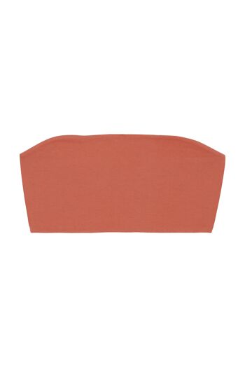 Bandeau coton BIO - Terracotta 2