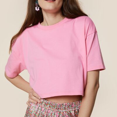 T-shirt coton BIO - Sachet Pink