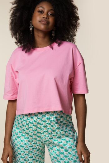 T-shirt coton BIO - Sachet Pink 3