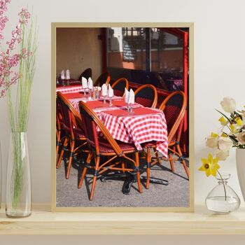 Photo "Une table provençale" - 30x40 cm 1