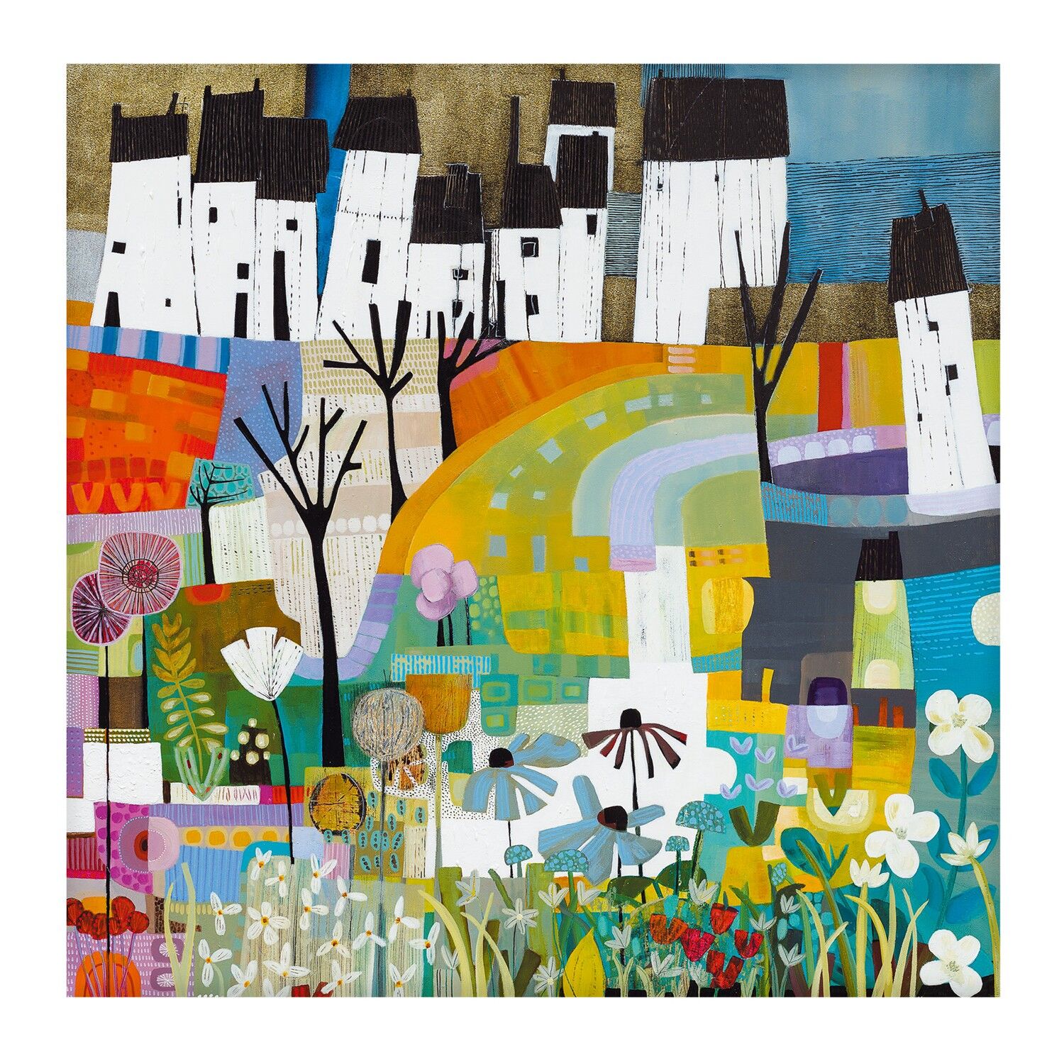 Il mio ritiro ha chiamato casa carta d'arte vuota