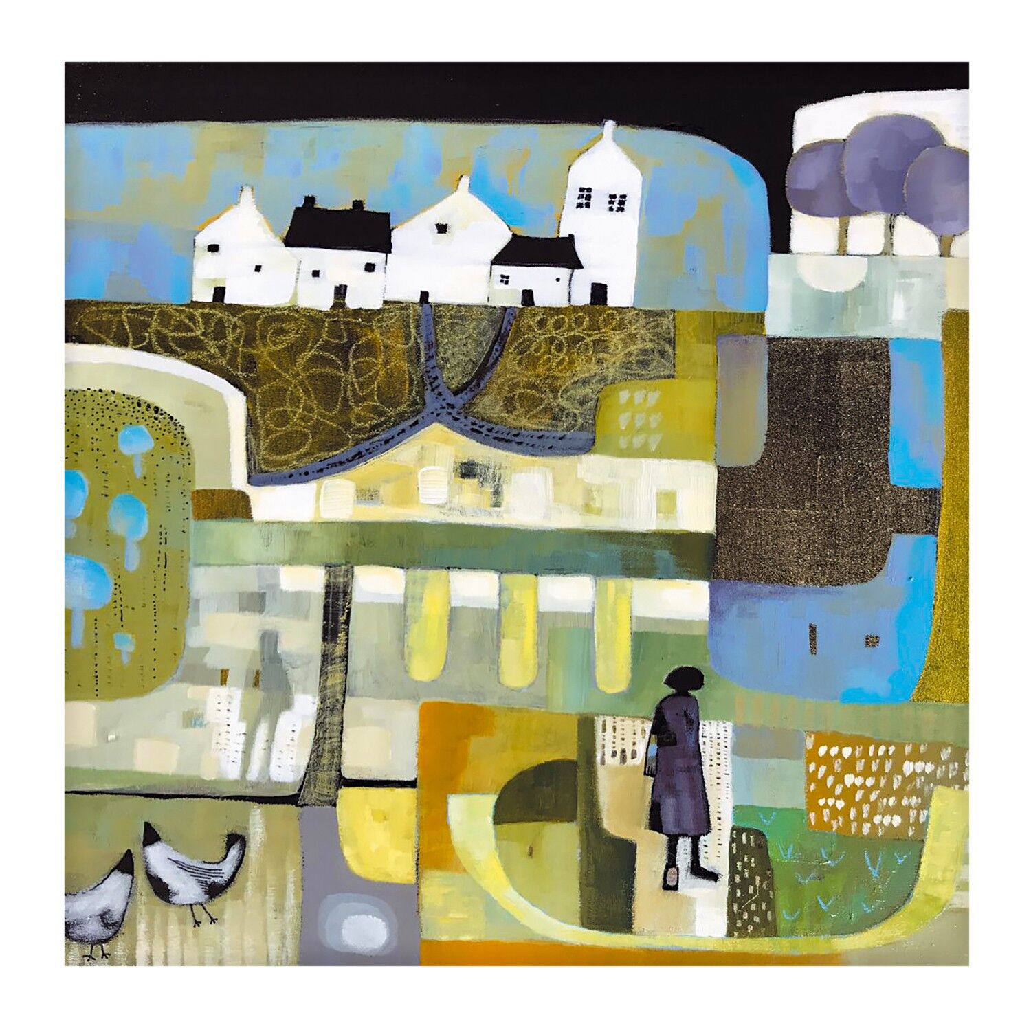 Thoughts on every footstep blank art card