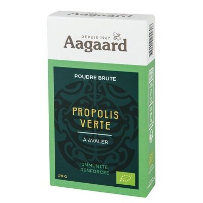 Raw Green Propolis to swallow 20 gr - Aagaard