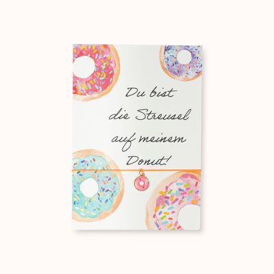Carte bracelet : Donut Sprinkles
