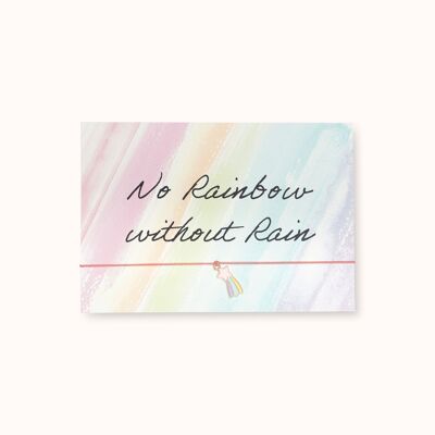 Bracelet Card: Rainbow