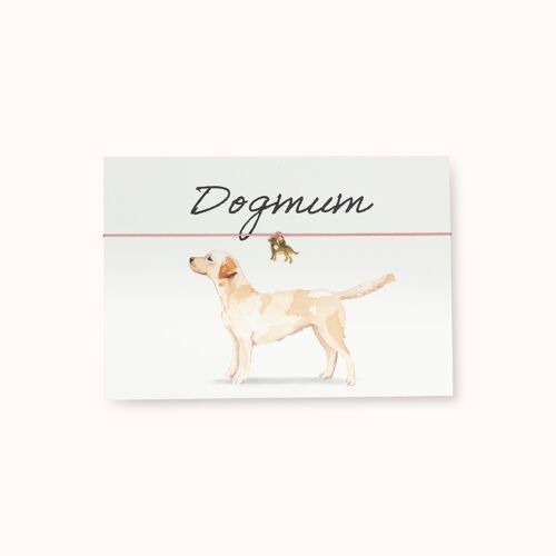 Armband-Karte: Dogmum - Labrador