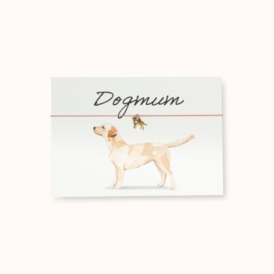 Tarjeta pulsera: Dogmum - Labrador