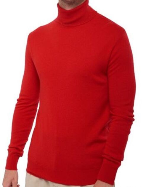 Maglia Uomo Collo Alto Cashmere Rigenerato