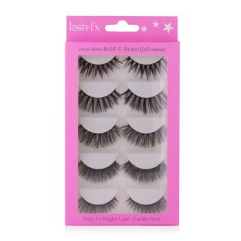 Lash FX Bold & Beautiful Strip Lash Collection 5 paires 1