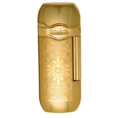 RONSON CLASSIC GOLD METAL ENGRAVED RCL10259