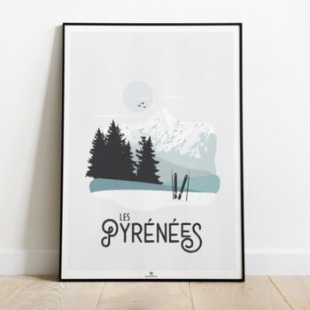 Affiche A5 par lot de 5 - Les Pyrénées 1